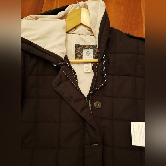 Element Women's Coat                         Size M Colour Black - Picture 5 of 7